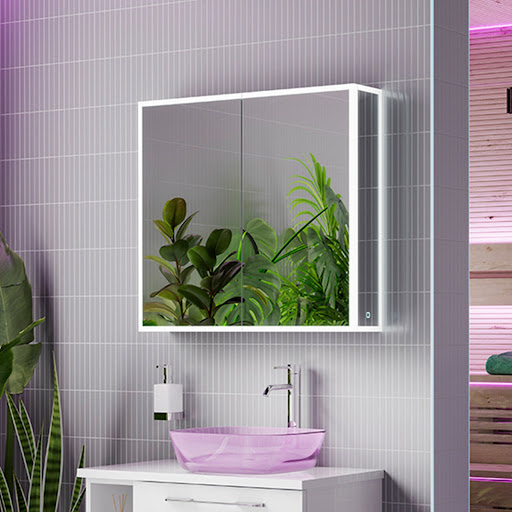 led mirror bathroom